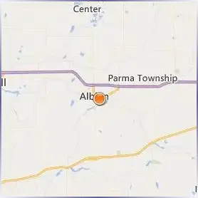 Albion College Location Map Albion College Location Map
