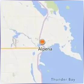 Alpena Community College Location Map Alpena Community College Location Map