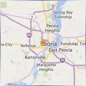 Bradley University Location Map Bradley University Location Map