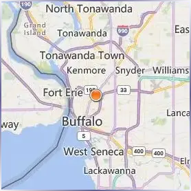 Canisius College Location Map