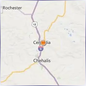 Centralia College Location Map Centralia College Location Map