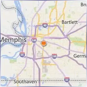 Christian Brothers University Location Map