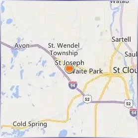 College of Saint Benedict Location Map College of Saint Benedict Location Map
