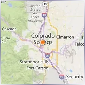 Colorado College Location Map Colorado College Location Map