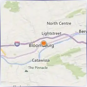 Commonwealth University of Pennsylvania Location Map Commonwealth University of Pennsylvania Location Map