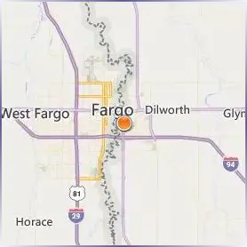 Concordia College at Moorhead Location Map Concordia College at Moorhead Location Map