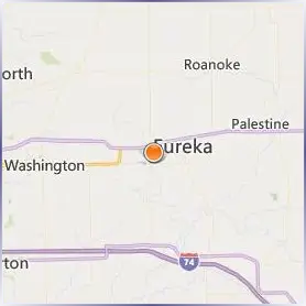 Eureka College Location Map Eureka College Location Map