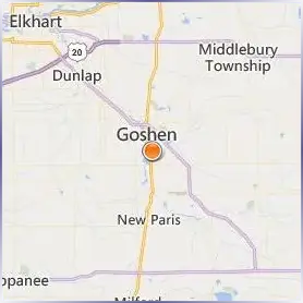 Goshen College Location Map Goshen College Location Map
