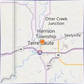 Indiana State University Location Map Indiana State University Location Map