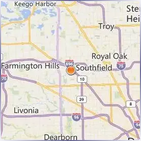 Lawrence Technological University Location Map Lawrence Technological University Location Map