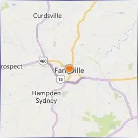 Longwood University Location Map Longwood University Location Map
