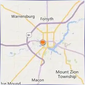 Millikin University Location Map Millikin University Location Map