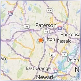Montclair State University Location Map