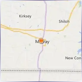 Murray State University Location Map