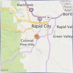 National American University Rapid City Location Map National American University Rapid City Location Map