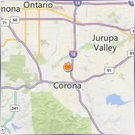 Norco College Location Map