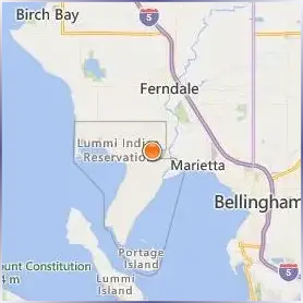 Northwest Indian College Location Map