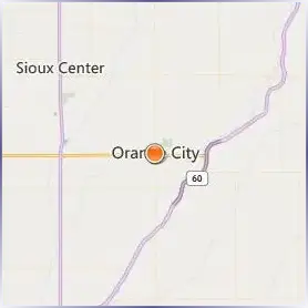 Northwestern College Location Map