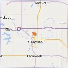 Oklahoma Baptist University Location Map