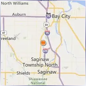 Saginaw Valley State University Location Map Saginaw Valley State University Location Map
