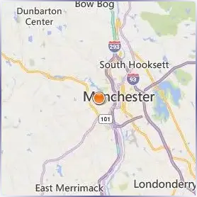 Saint Anselm College Location Map