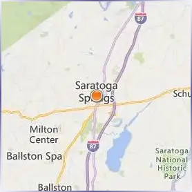 Skidmore College Location Map