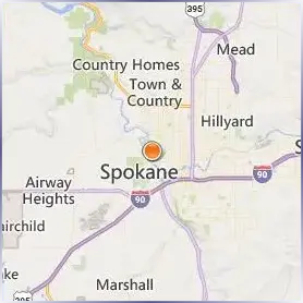 Spokane Falls Community College Location Map Spokane Falls Community College Location Map