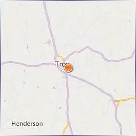 Troy University Location Map