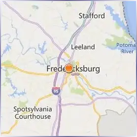 University of Mary Washington Location Map University of Mary Washington Location Map