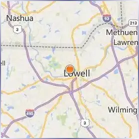 University of Massachusetts Lowell Location Map University of Massachusetts Lowell Location Map
