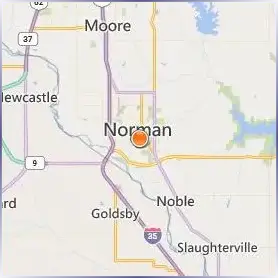 University of Oklahoma Norman Location Map University of Oklahoma Norman Location Map