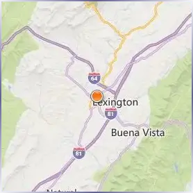 Virginia Military Institute Location Map