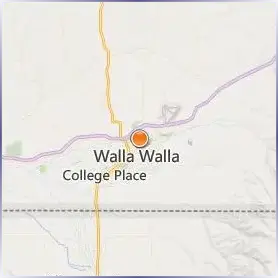 Whitman College Location Map Whitman College Location Map
