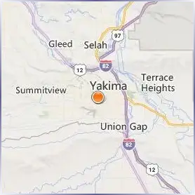 Yakima Valley College Location Map