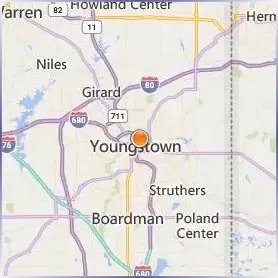 Youngstown State University Location Map Youngstown State University Location Map
